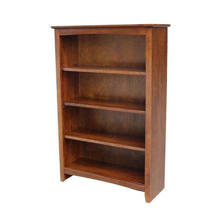 International Concepts Shaker Bookcase, 48"H, Espresso SH581-3224A